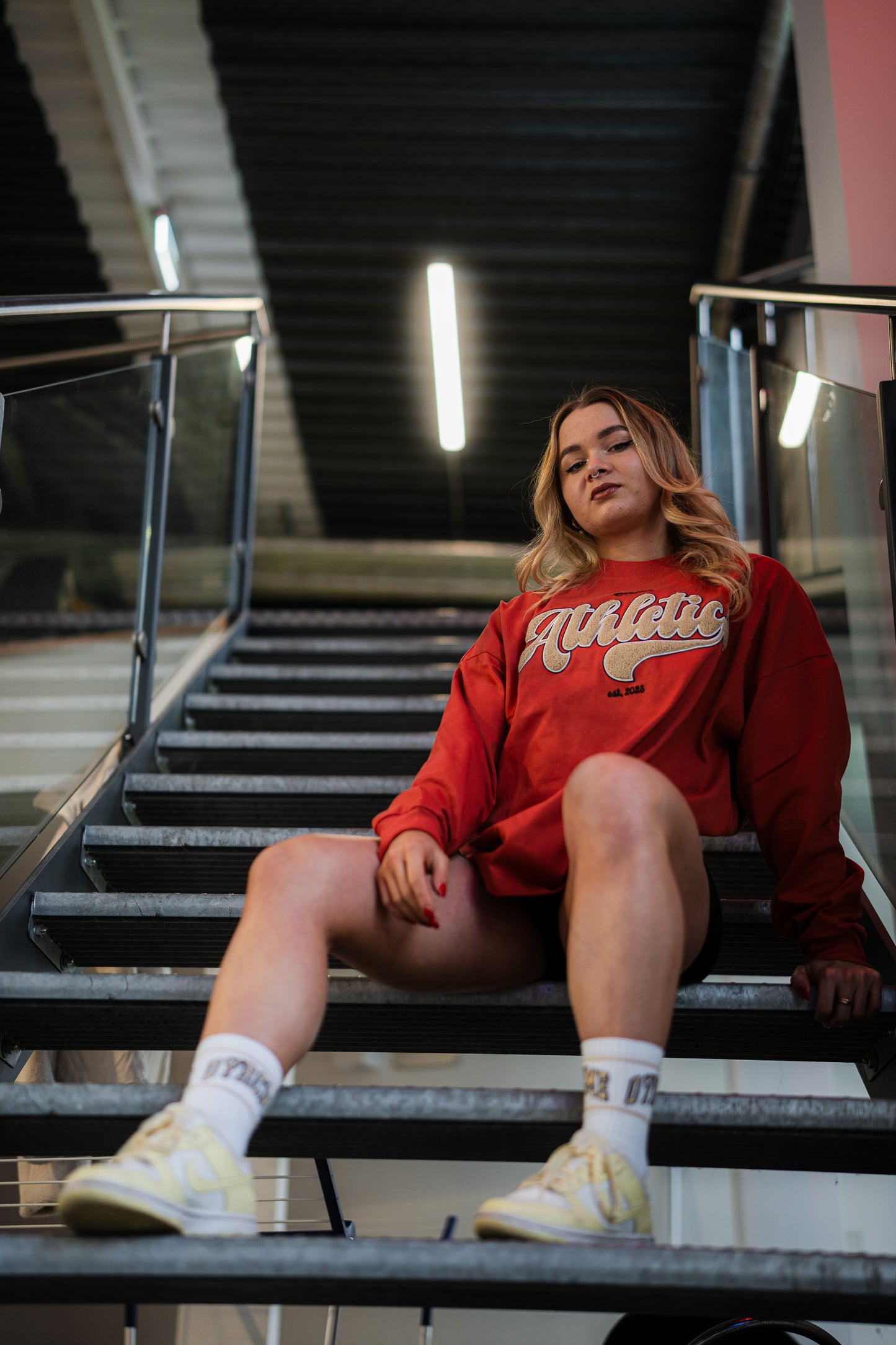 OCA Streetstyle Vintage Long Sleeve (reddish red)