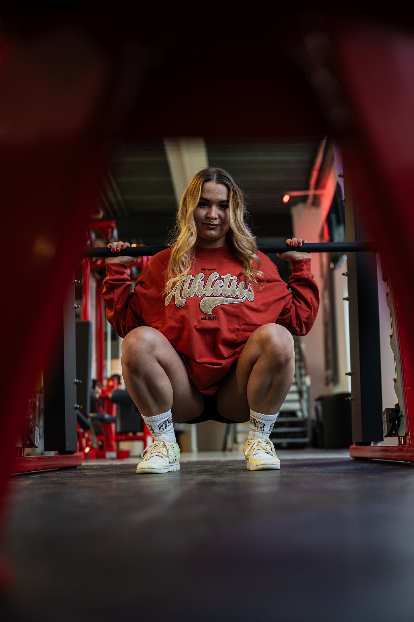 OCA Streetstyle Vintage Long Sleeve (reddish red) - OVRCME ATHLETICS
