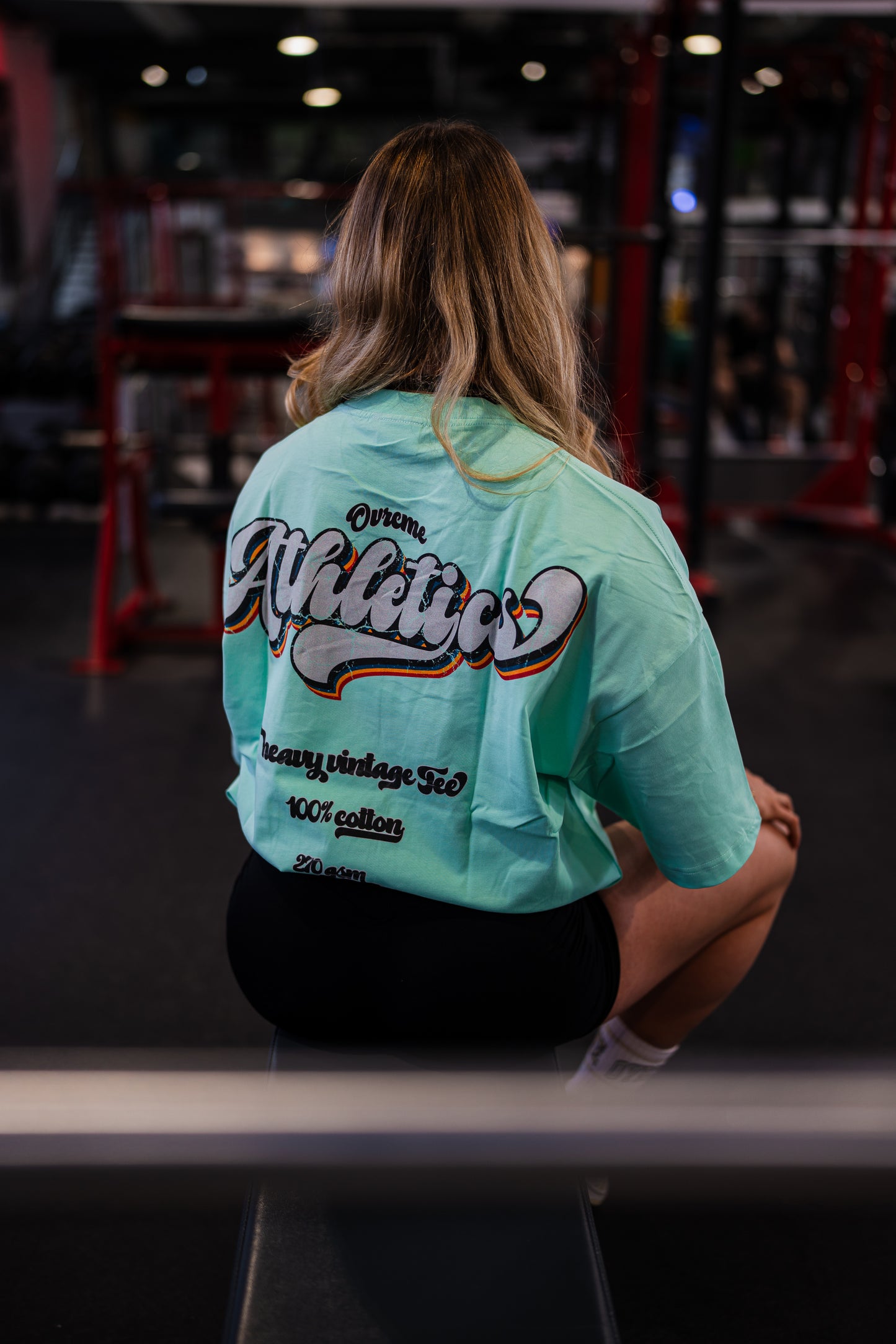 OCA Streetstyle Vintage T Shirt (türkis) - OVRCME ATHLETICS