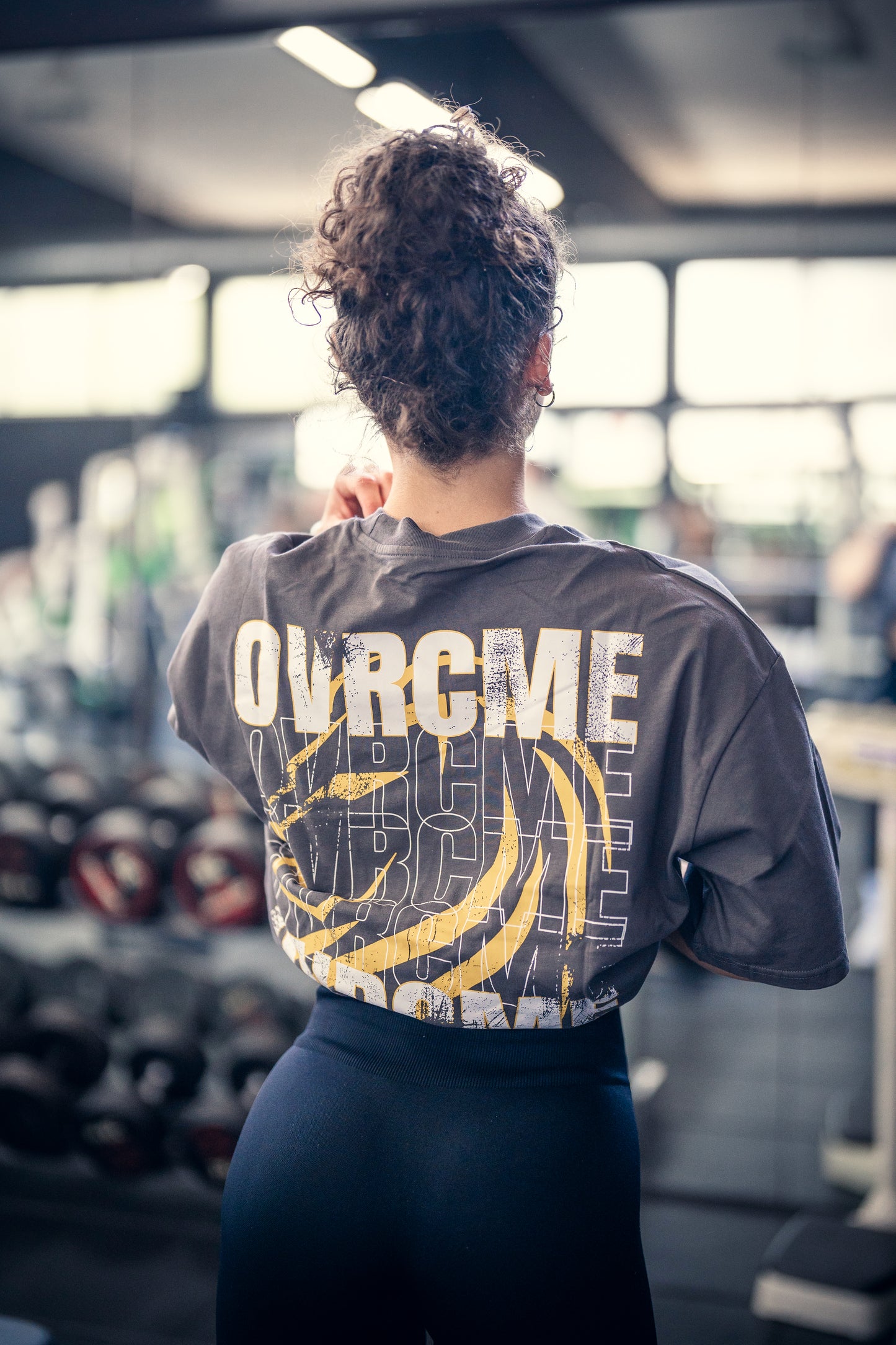 DROP02 C.D.W. Collection Oversize T Shirt Design IV (dark-grey) - OVRCME ATHLETICS