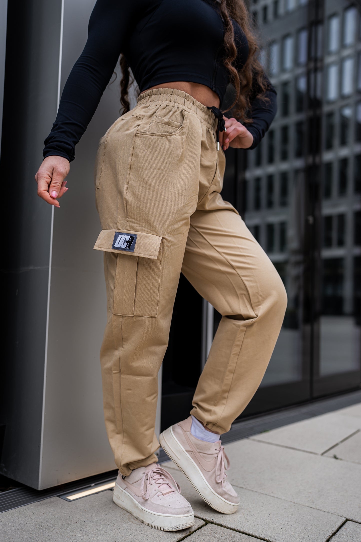 OCA Streetstyle lightweight Stretch Cargo-Pant (beige)
