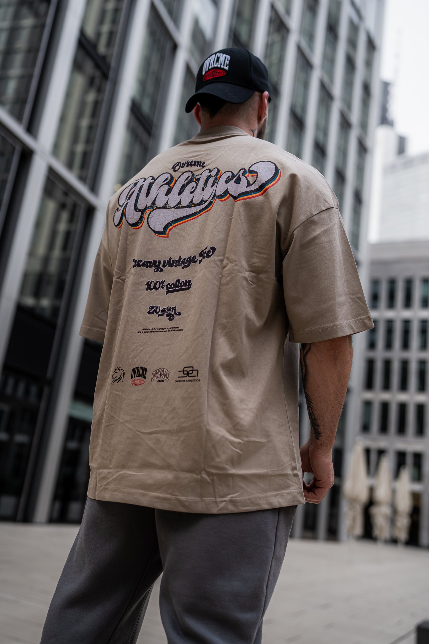 OCA Streetstyle Vintage T Shirt (earth) - OVRCME ATHLETICS