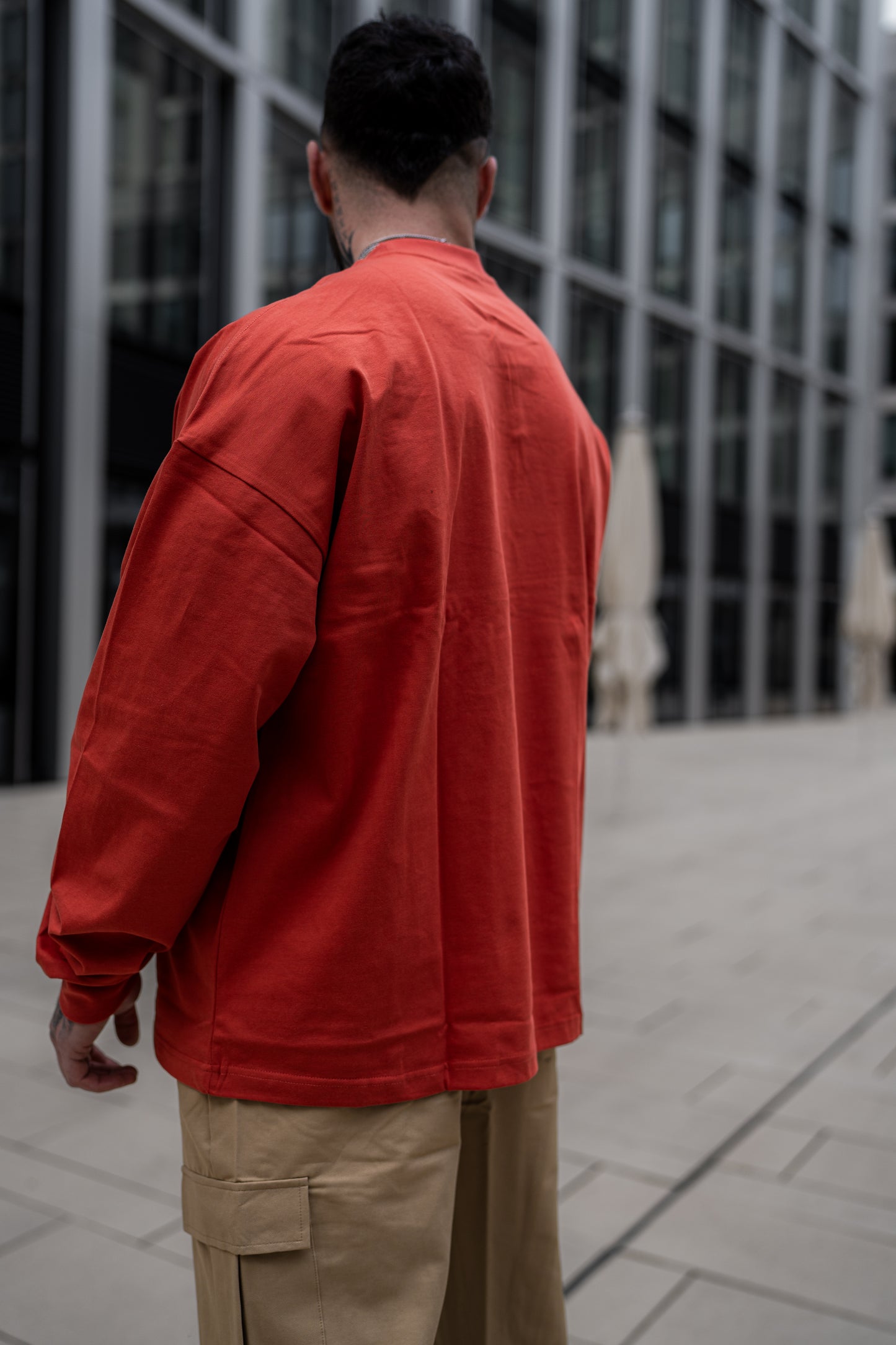 OCA Streetstyle Vintage Long Sleeve (reddish red)