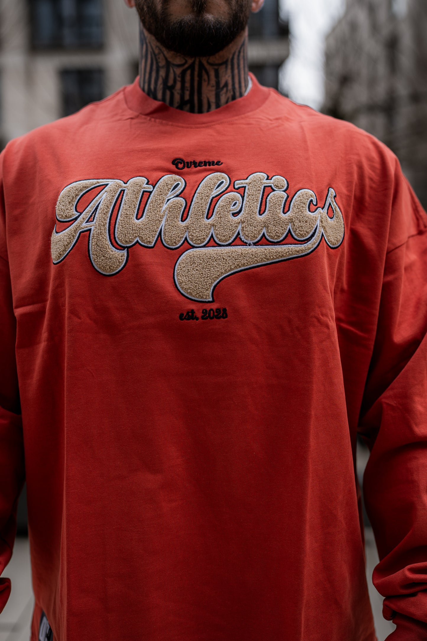 OCA Streetstyle Vintage Long Sleeve (reddish red)