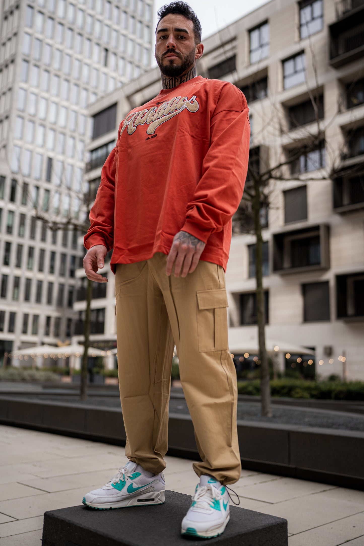 OCA Streetstyle Vintage Long Sleeve (reddish red)