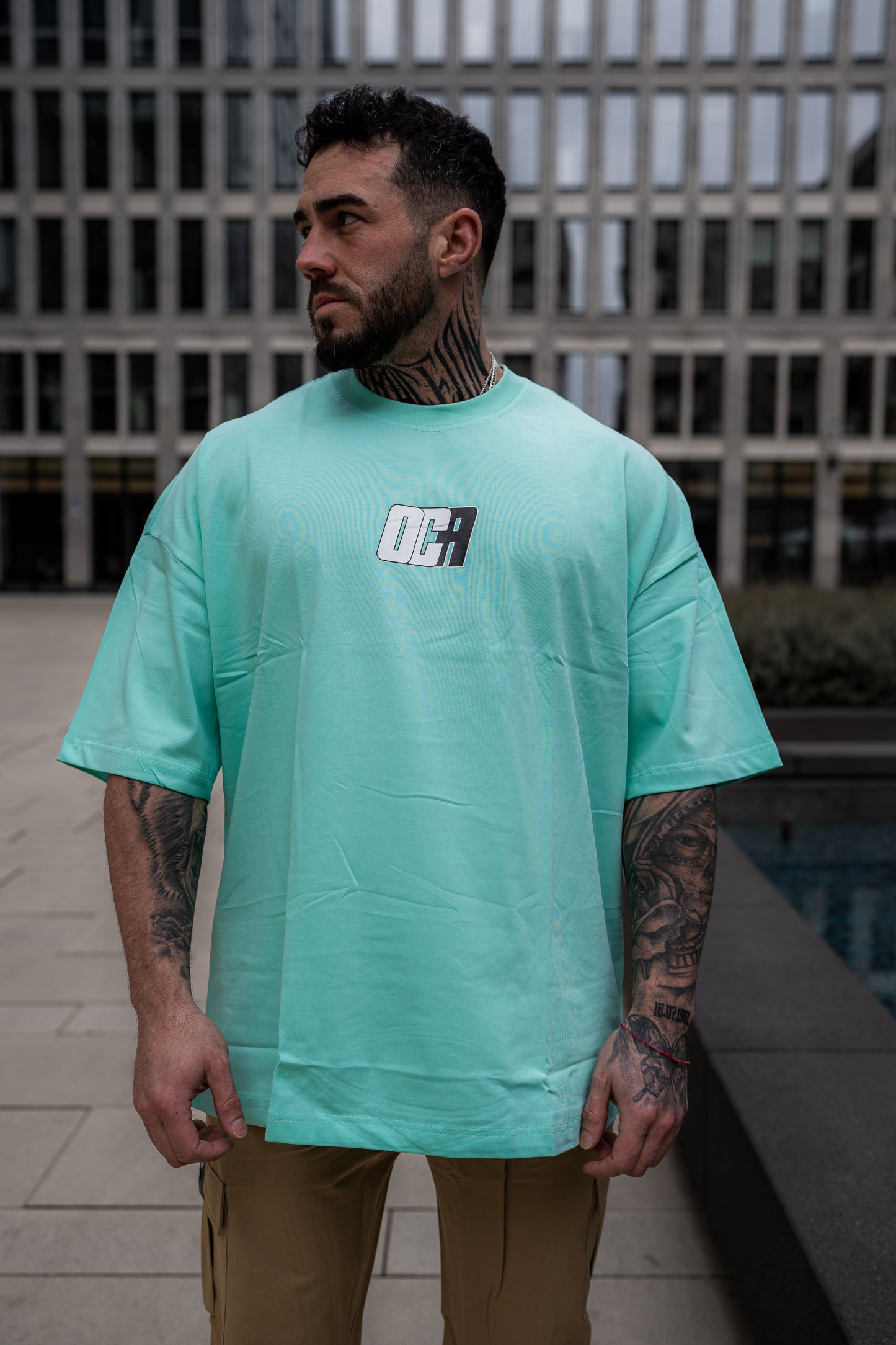 OCA Streetstyle Vintage T Shirt (türkis) - OVRCME ATHLETICS