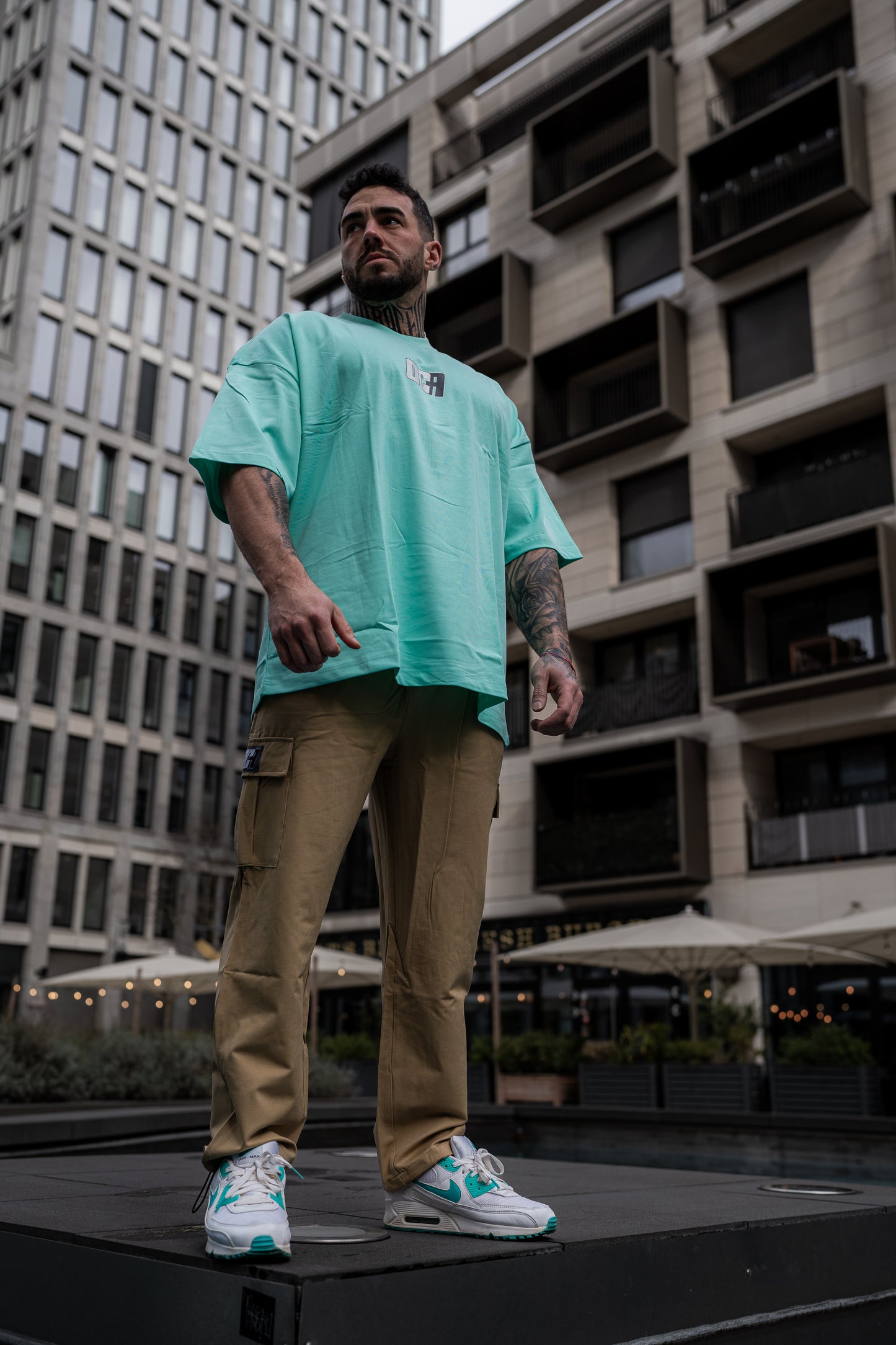 OCA Streetstyle Vintage T Shirt (türkis) - OVRCME ATHLETICS