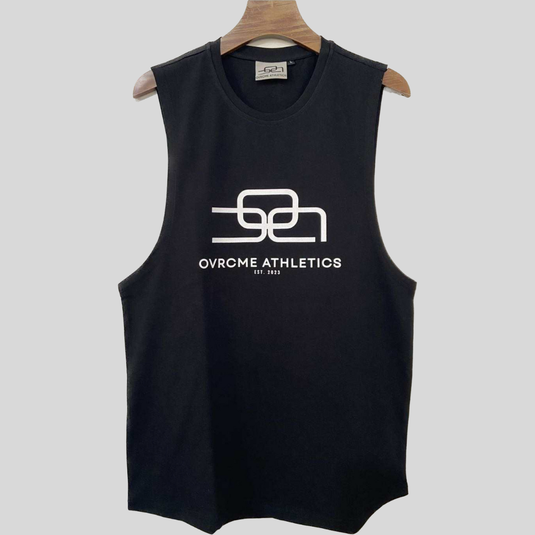 SUMMER-DROP Basic Tank-Top black - OVRCME ATHLETICS
