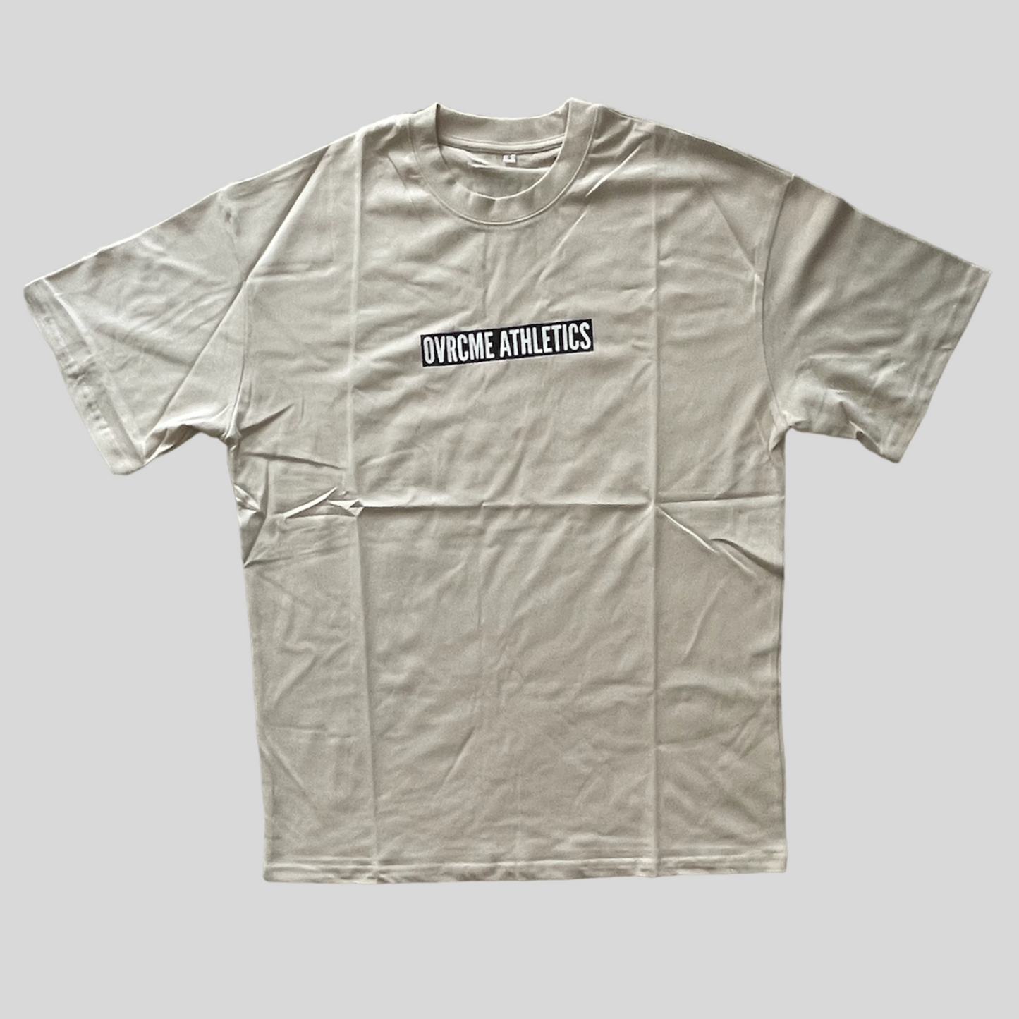 DROP02 C.D.W. Collection Oversize T Shirt Design II (beige) - OVRCME ATHLETICS
