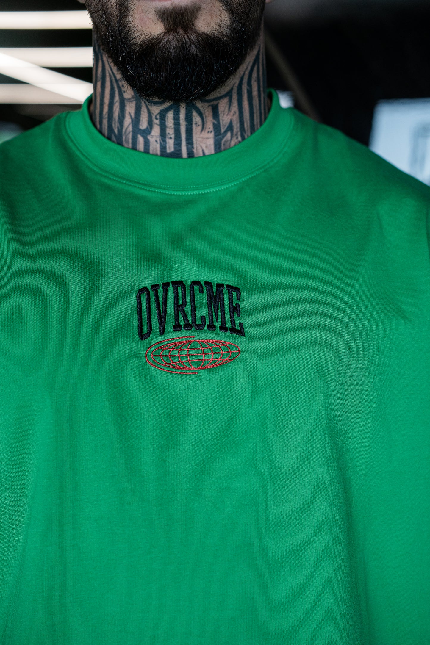 ELEVATE PERFORMANCE CLUB T Shirt (venom-green) - OVRCME ATHLETICS