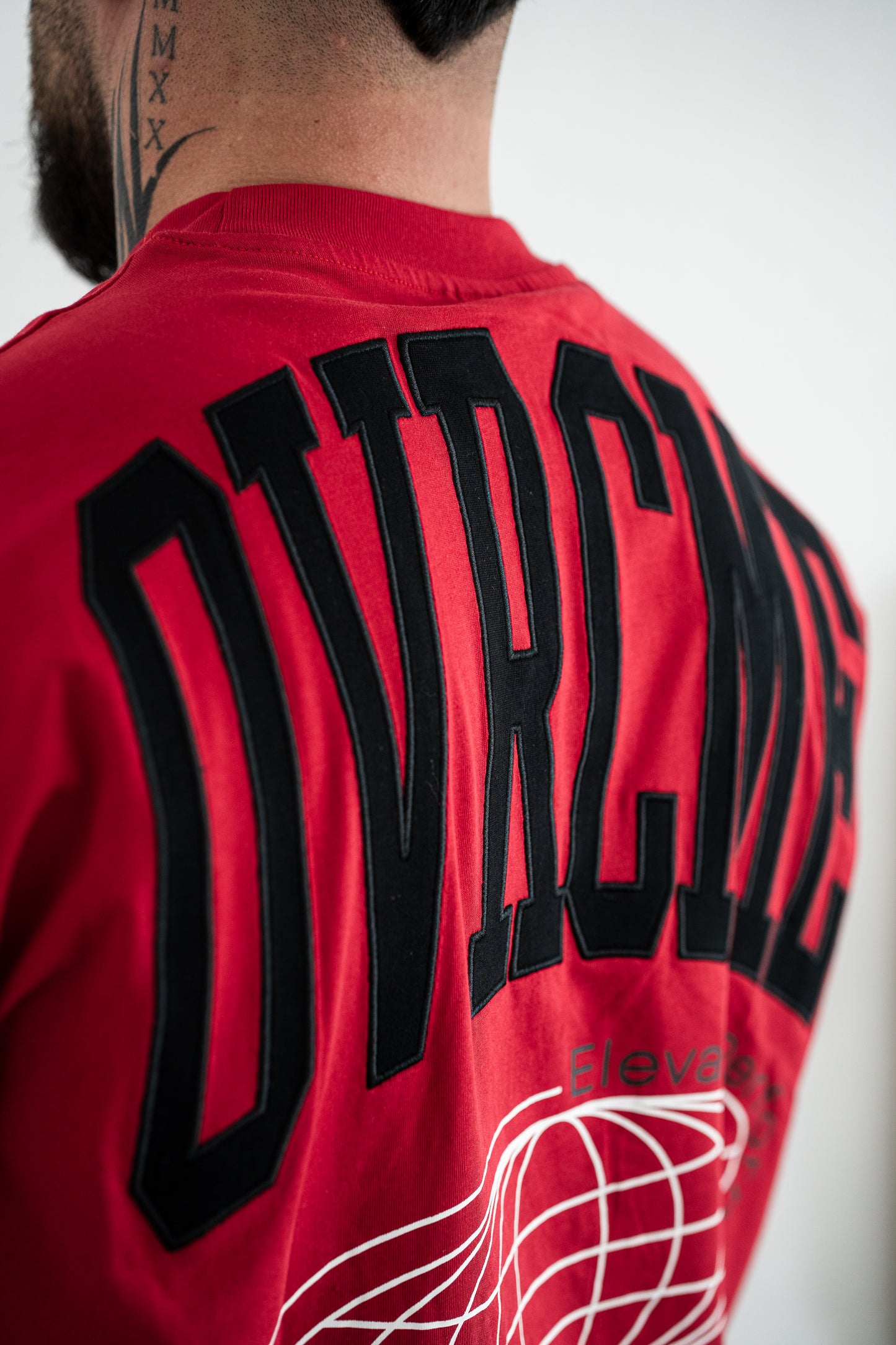 ELEVATE PERFORMANCE CLUB T Shirt (inferno-red) - OVRCME ATHLETICS