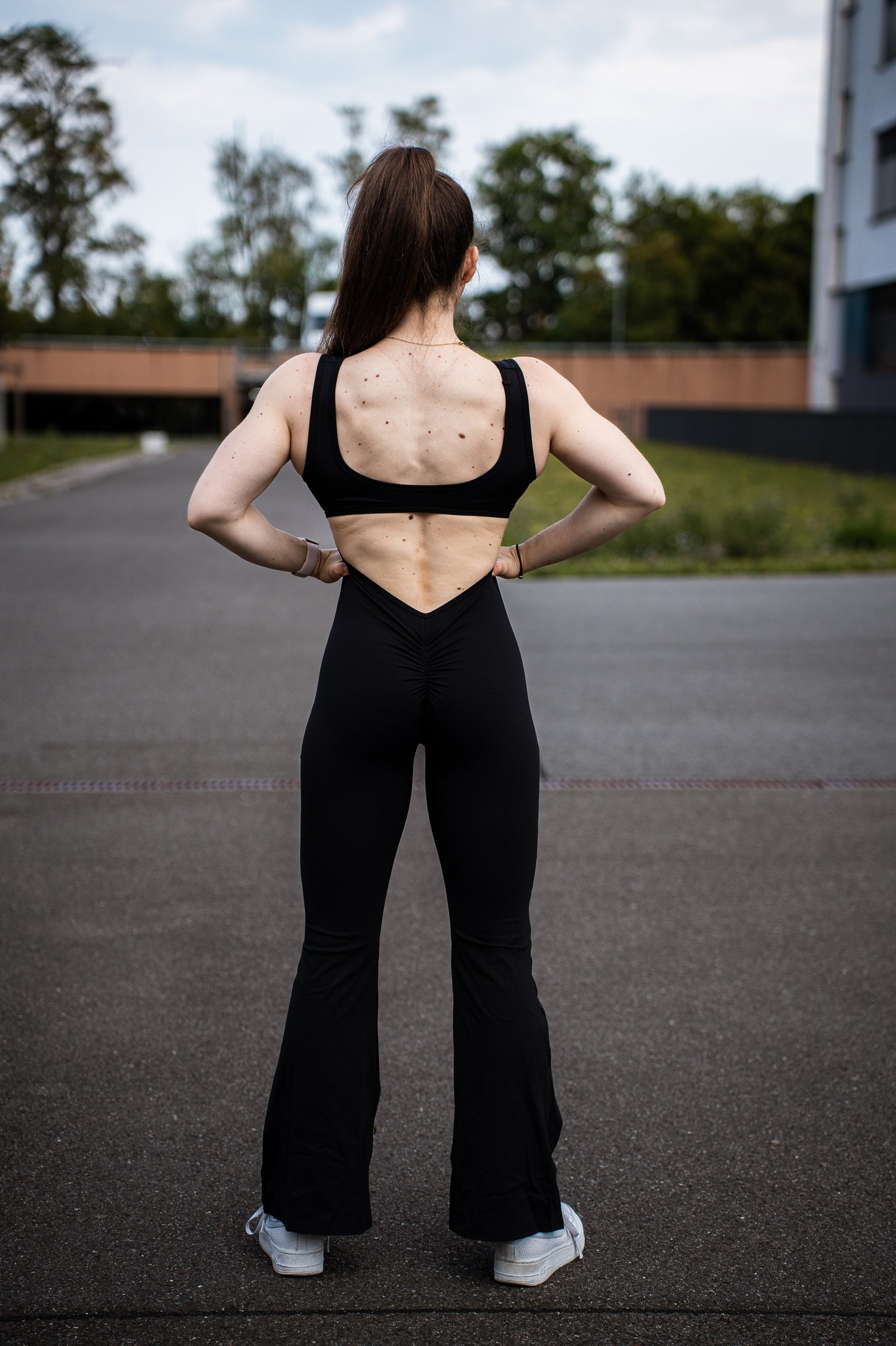 Essential Classic Jumpsuit (black) - OVRCME ATHLETICS