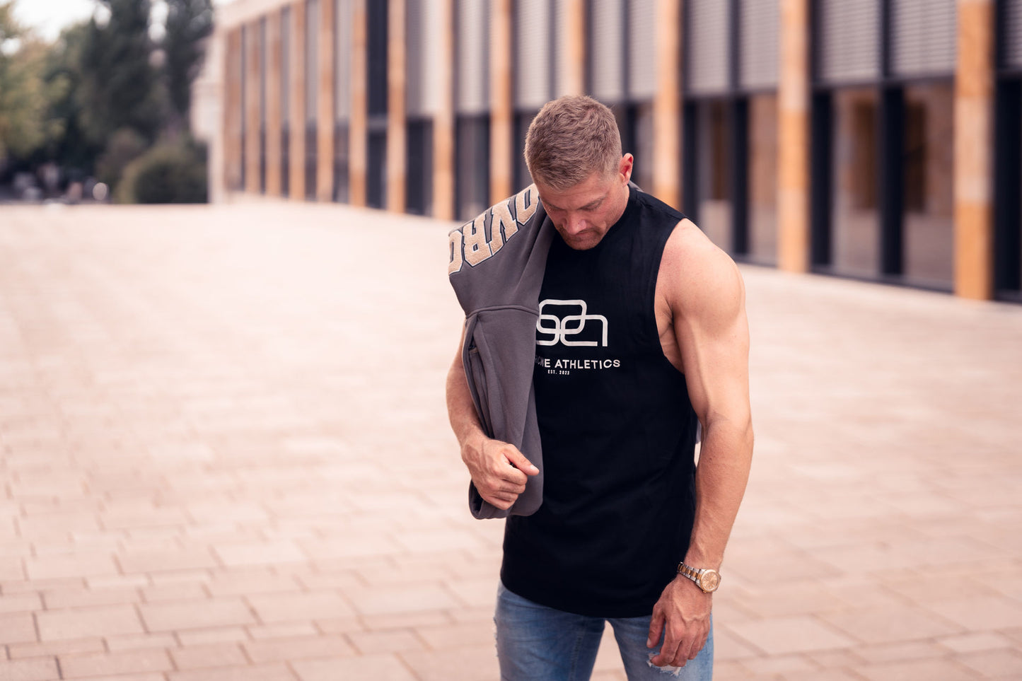 SUMMER-DROP Basic Tank-Top black - OVRCME ATHLETICS