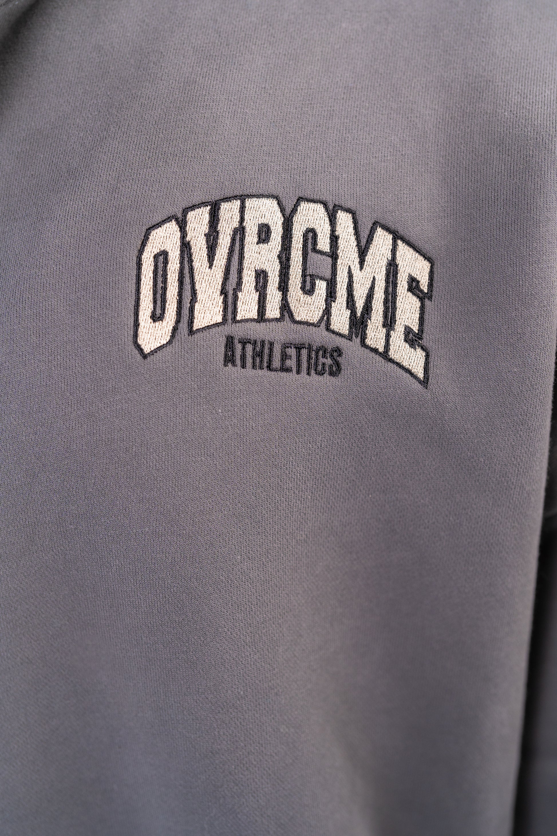 DROP03 OVRCME STATEMENT Premium ZIP Hoody (anthrazit) - OVRCME ATHLETICS