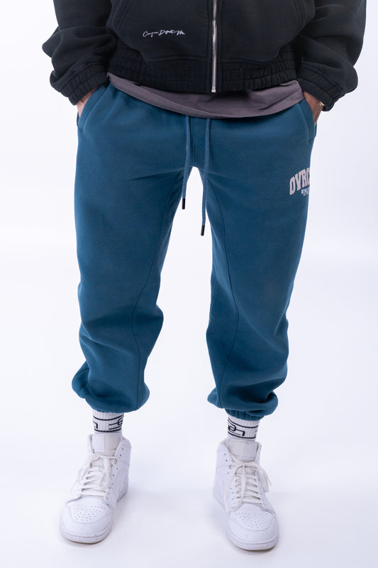 DROP02 Premium STATEMENT Jogger petrol - OVRCME ATHLETICS