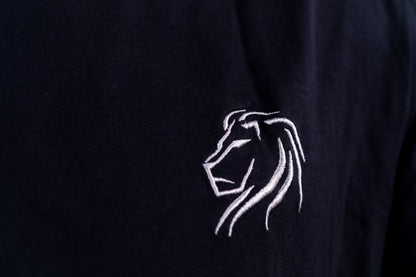 DROP03 Become the Lion Collection Back Statement Shirt (charcoal) - OVRCME ATHLETICS