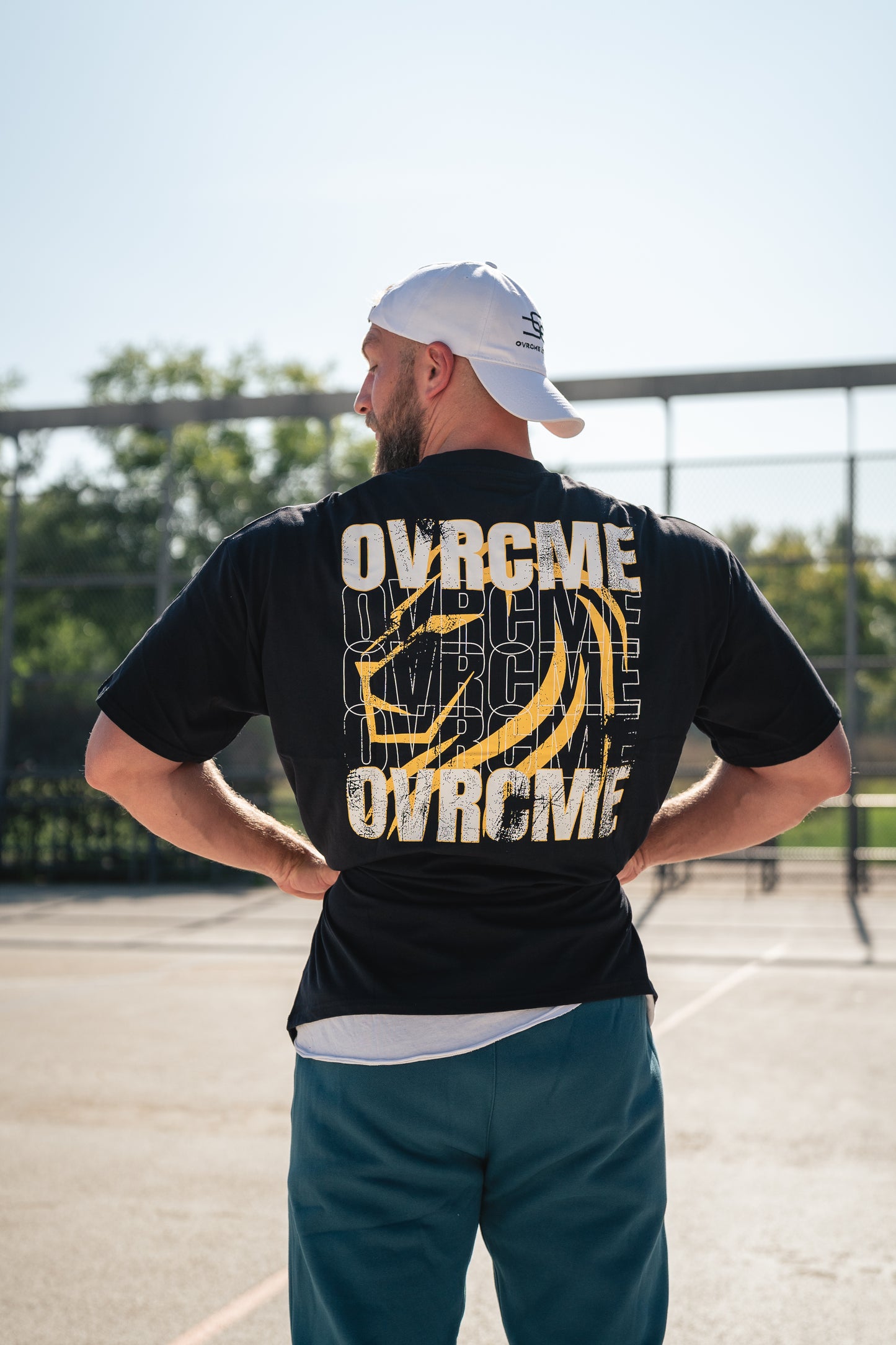 DROP02 C.D.W. Collection Oversize T Shirt Design IV (black) - OVRCME ATHLETICS