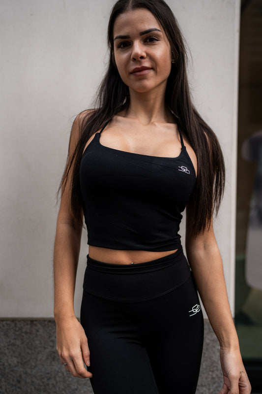 Seamless Yoga Top (black)