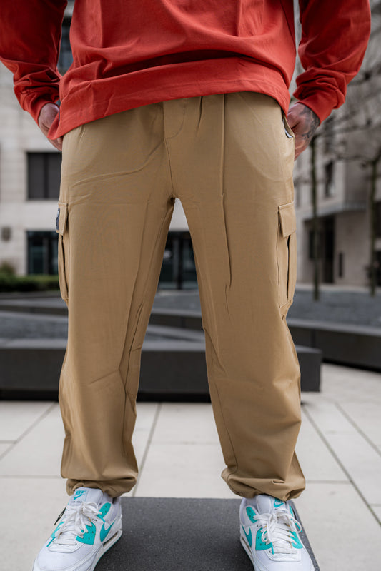 OCA Streetstyle lightweight Stretch Cargo-Pant (beige)