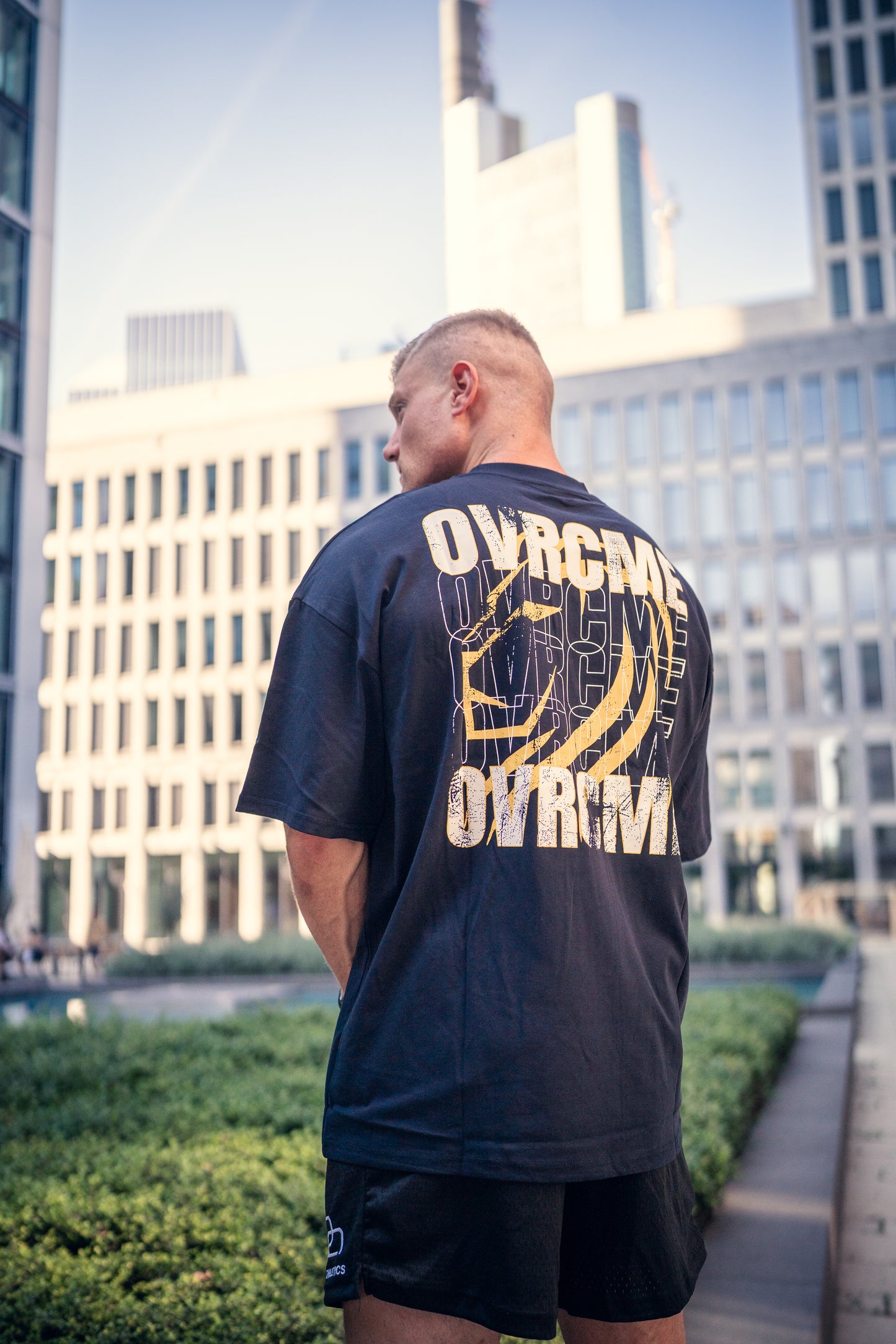 DROP02 C.D.W. Collection Oversize T Shirt Design IV (black) - OVRCME ATHLETICS