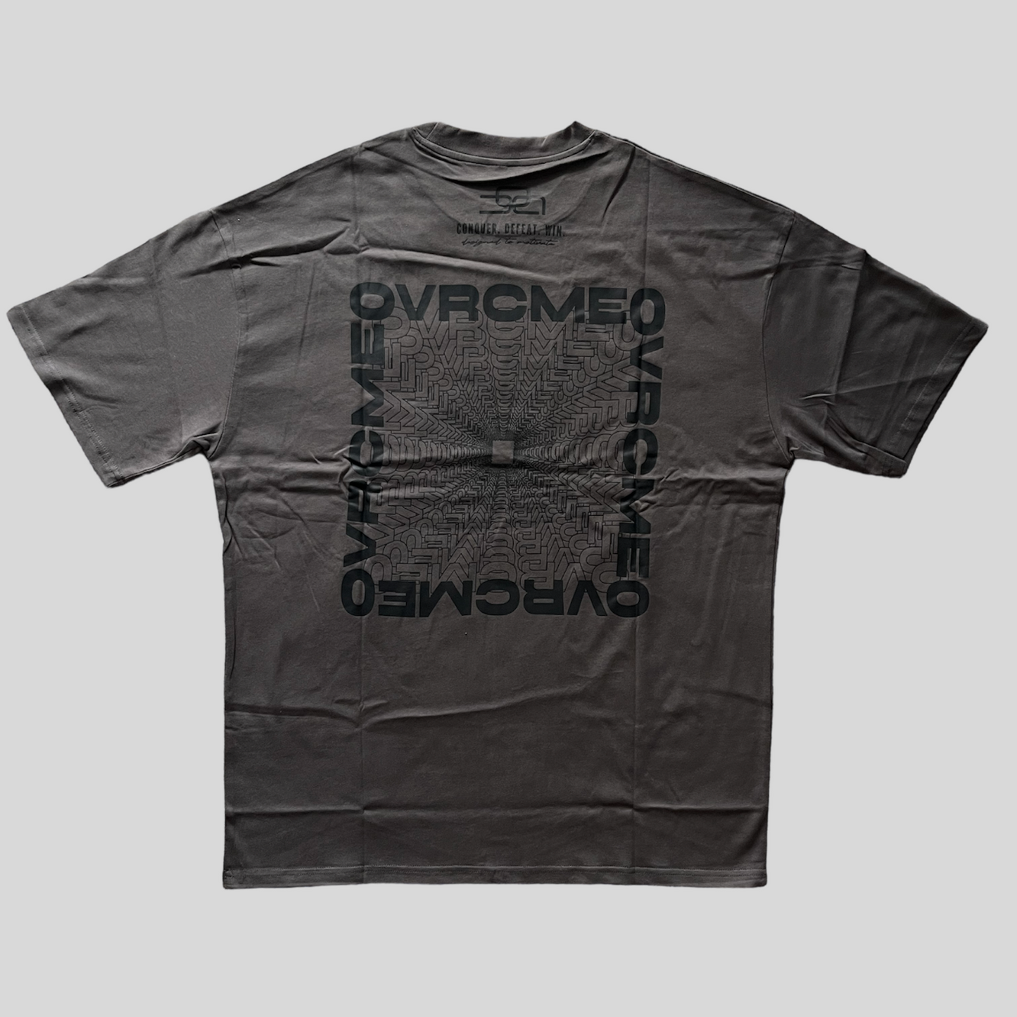 DROP02 C.D.W. Collection Oversize T Shirt Design II (dark-grey) - OVRCME ATHLETICS