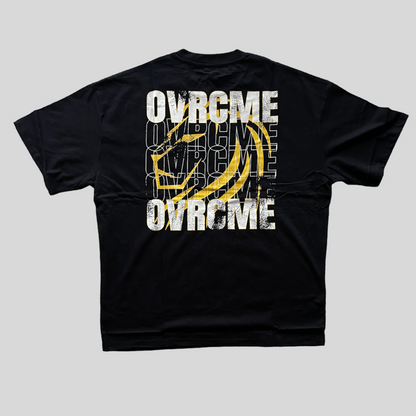 DROP02 C.D.W. Collection Oversize T Shirt Design IV (black) - OVRCME ATHLETICS