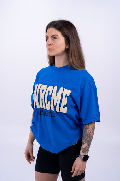 DROP03 Become the Lion Collection Front Statement Shirt (ocean) - OVRCME ATHLETICS