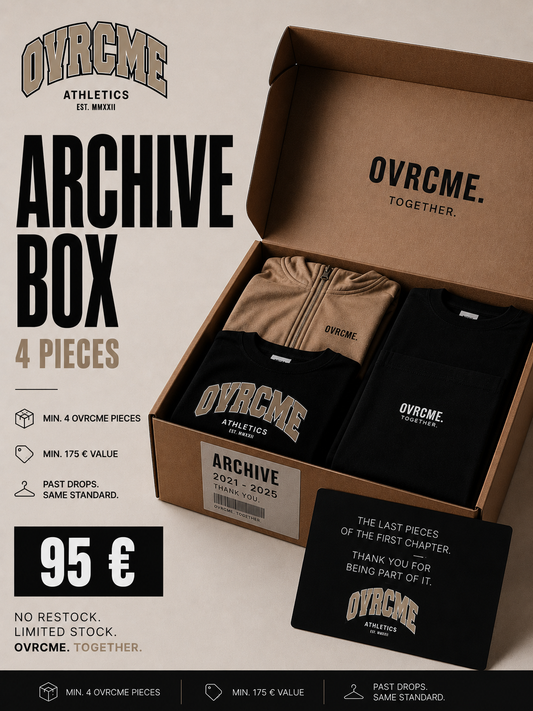 OVRCME ARCHIVE BOX — 4 PIECES