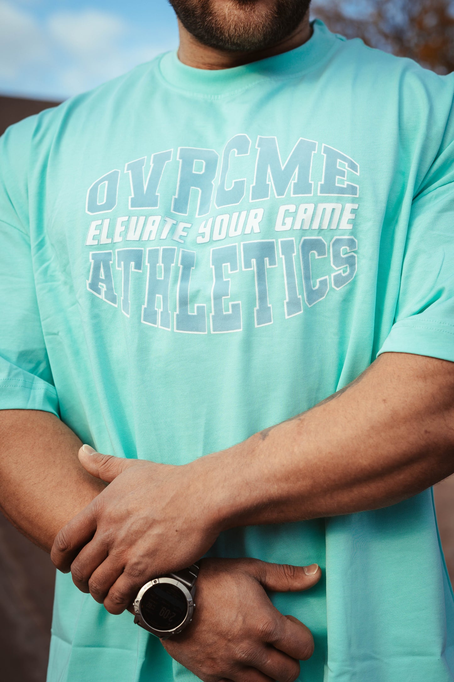 STATEMENT Elevate Your Game Shirt (türkis-mint) - OVRCME ATHLETICS