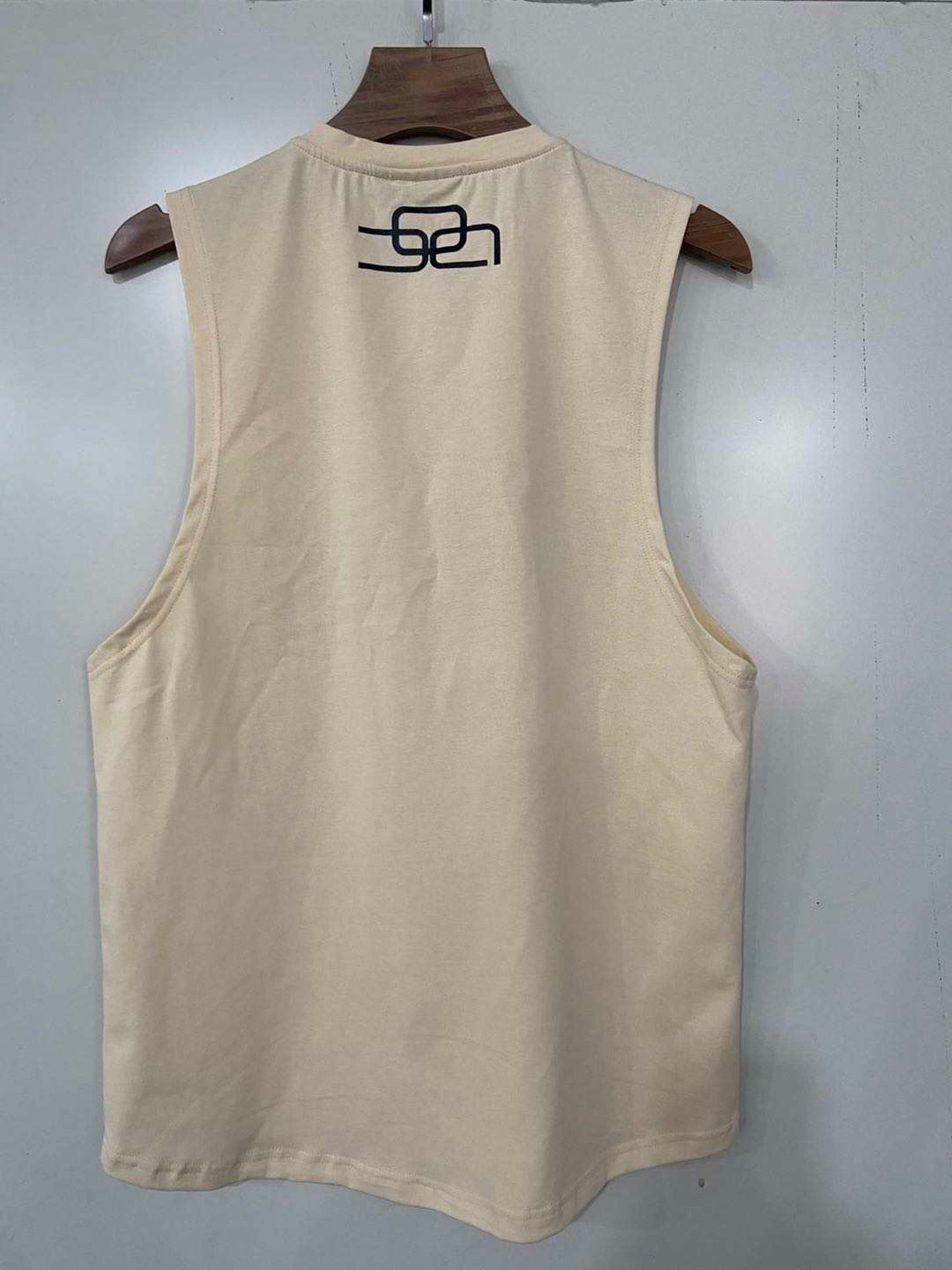 SUMMER-DROP STATEMENT Tank-Top sand - OVRCME ATHLETICS