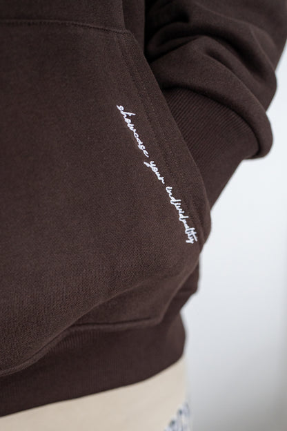 STATEMENT Hoody v2 (mocha brown)