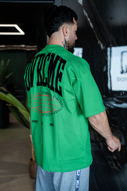 ELEVATE PERFORMANCE CLUB T Shirt (venom-green) - OVRCME ATHLETICS