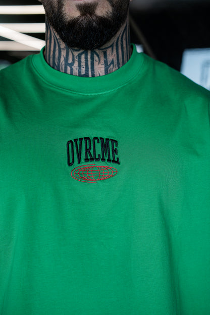 ELEVATE PERFORMANCE CLUB T Shirt (venom-green) - OVRCME ATHLETICS