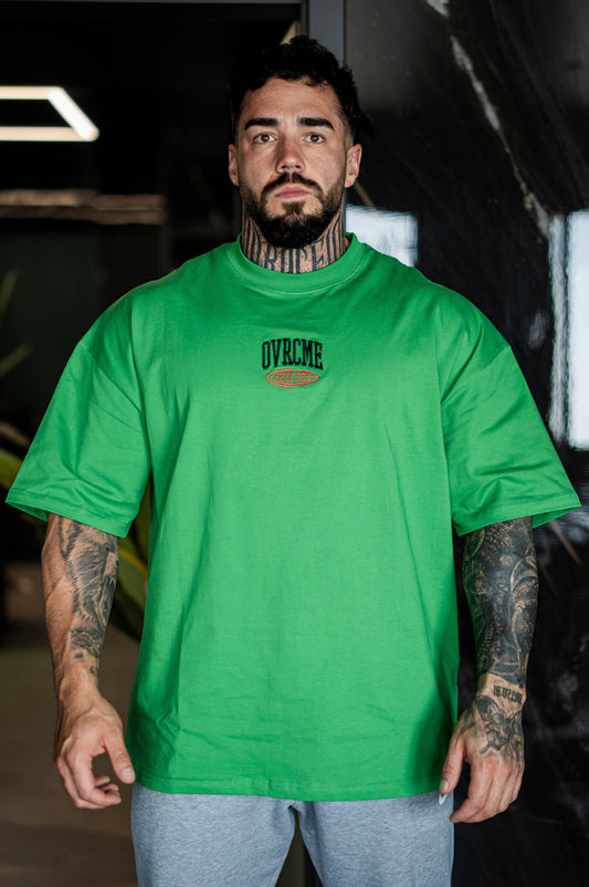 ELEVATE PERFORMANCE CLUB T Shirt (venom-green) - OVRCME ATHLETICS