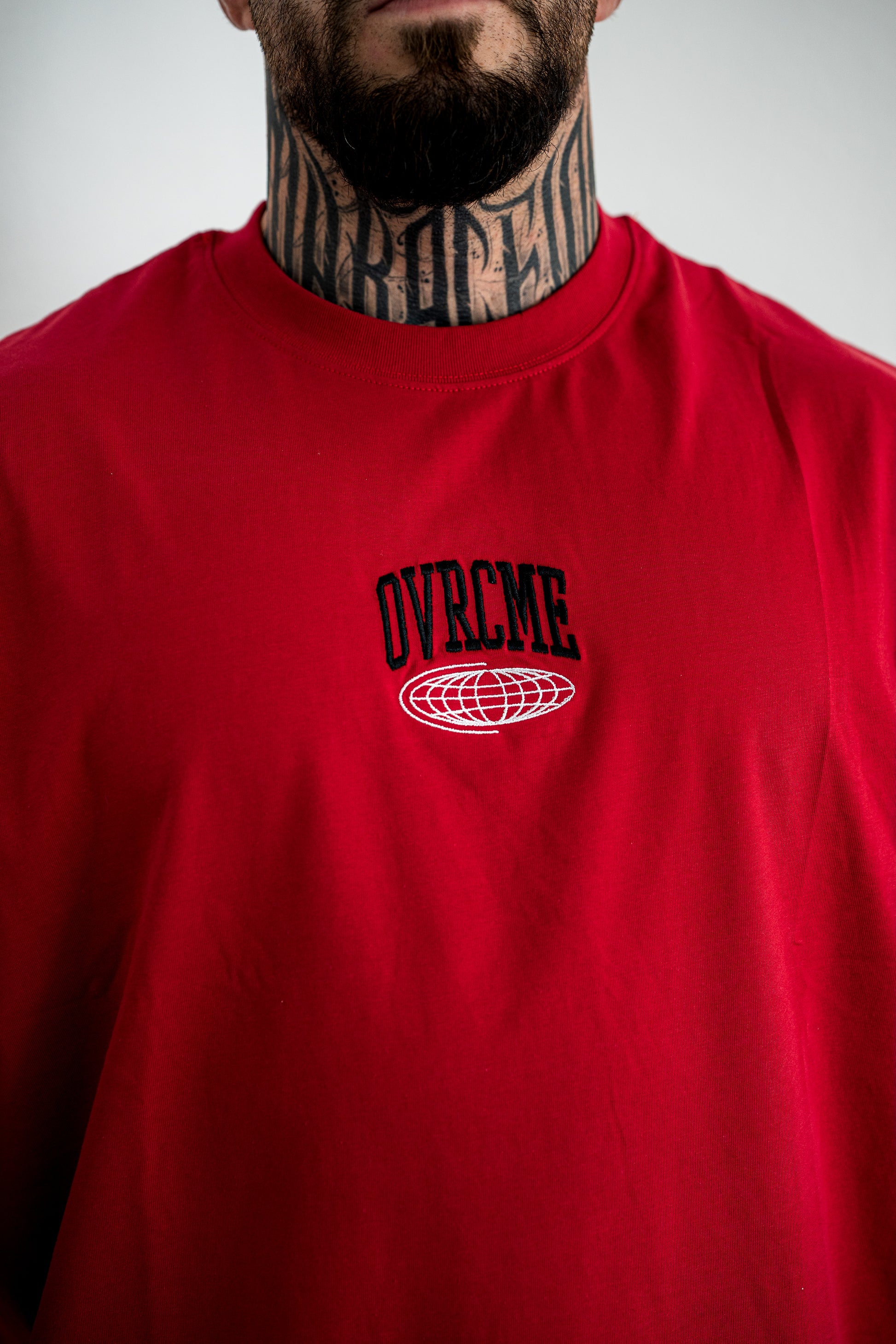 ELEVATE PERFORMANCE CLUB T Shirt (inferno-red) - OVRCME ATHLETICS