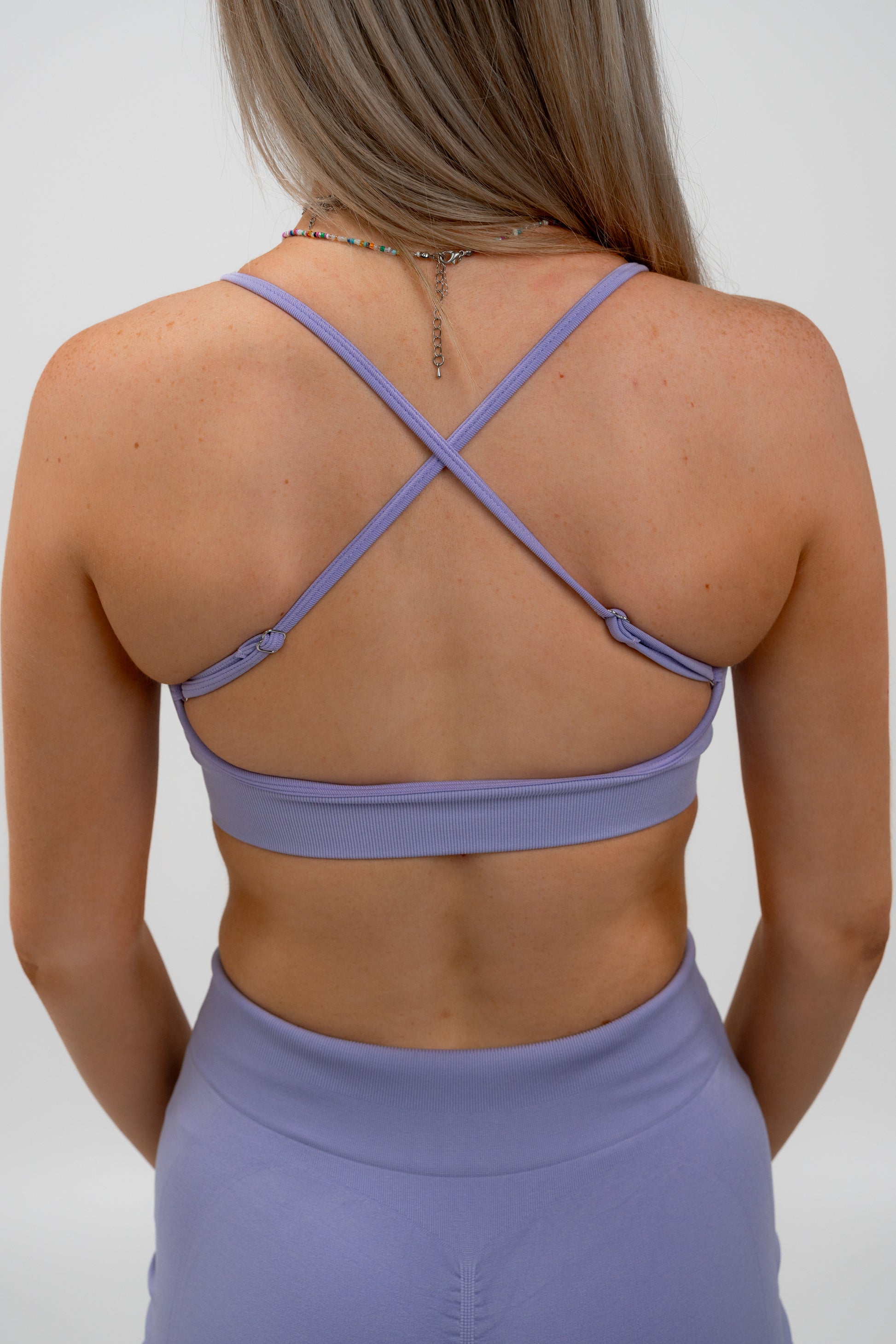 ELEVATE Essential Sports Bra (lilac-purple) - OVRCME ATHLETICS