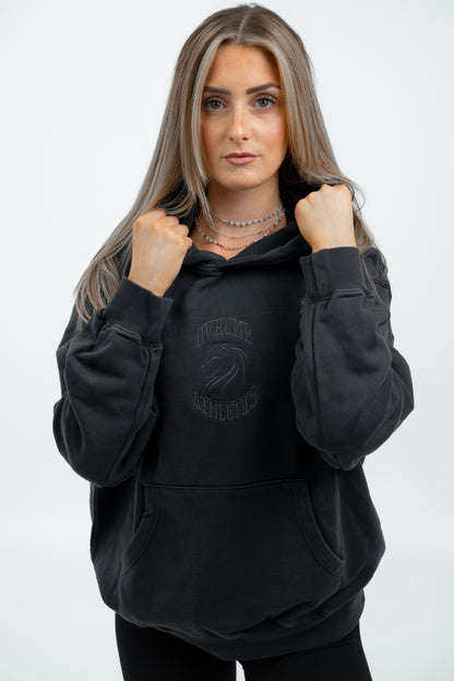 Become the Lion Clean-Hoody (dark-grey) - OVRCME ATHLETICS