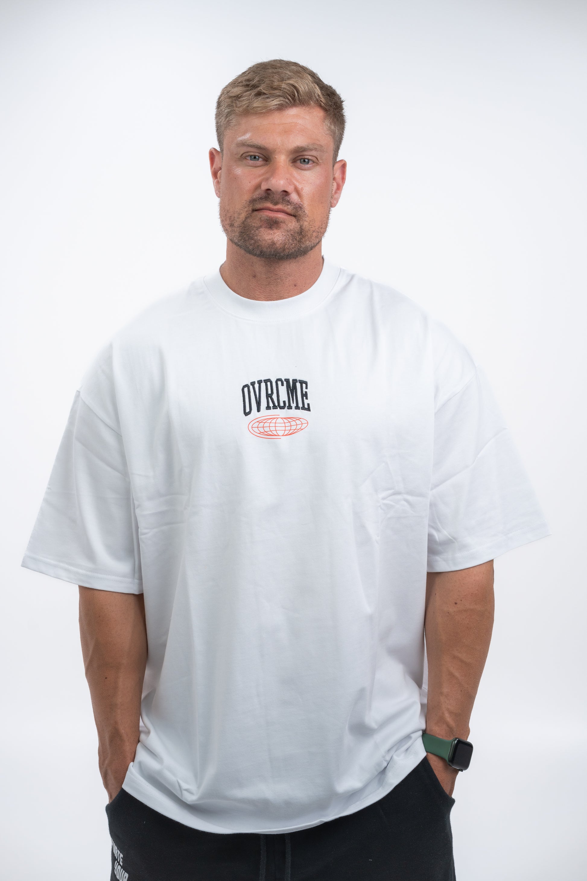 ELEVATE PERFORMANCE CLUB T Shirt (white) - OVRCME ATHLETICS