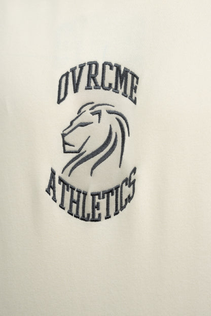 Become the Lion Clean-Hoody (mustard-yellow) - OVRCME ATHLETICS