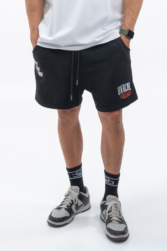 ELEVATE PERFORMANCE CLUB Shorts (black) - OVRCME ATHLETICS