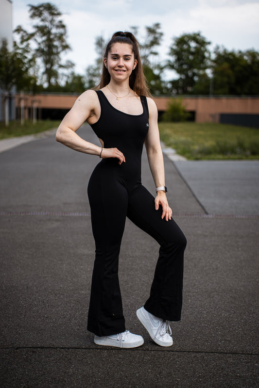 Essential Classic Jumpsuit (black) - OVRCME ATHLETICS